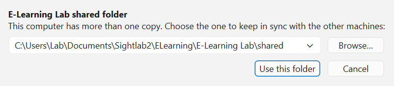 Choosing which copy to keep in sync