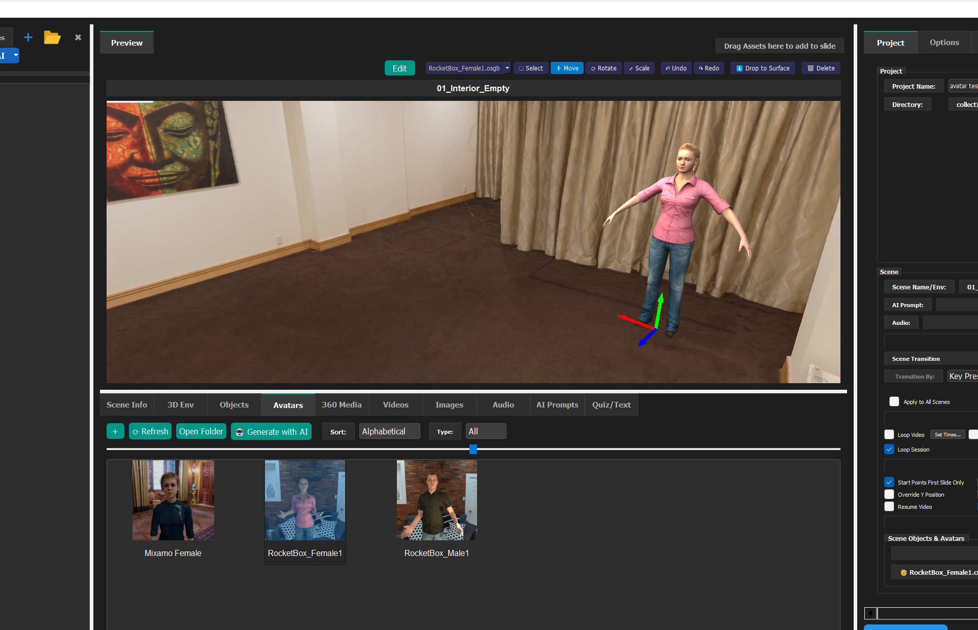 Real-time conversation feature