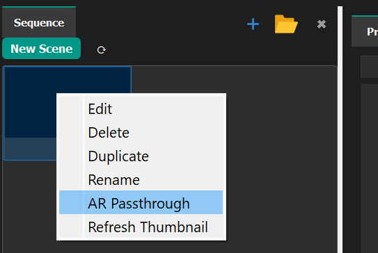 AR Passthrough setup
