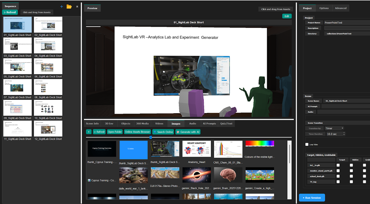 Slideshows - Powerpoint and PDF