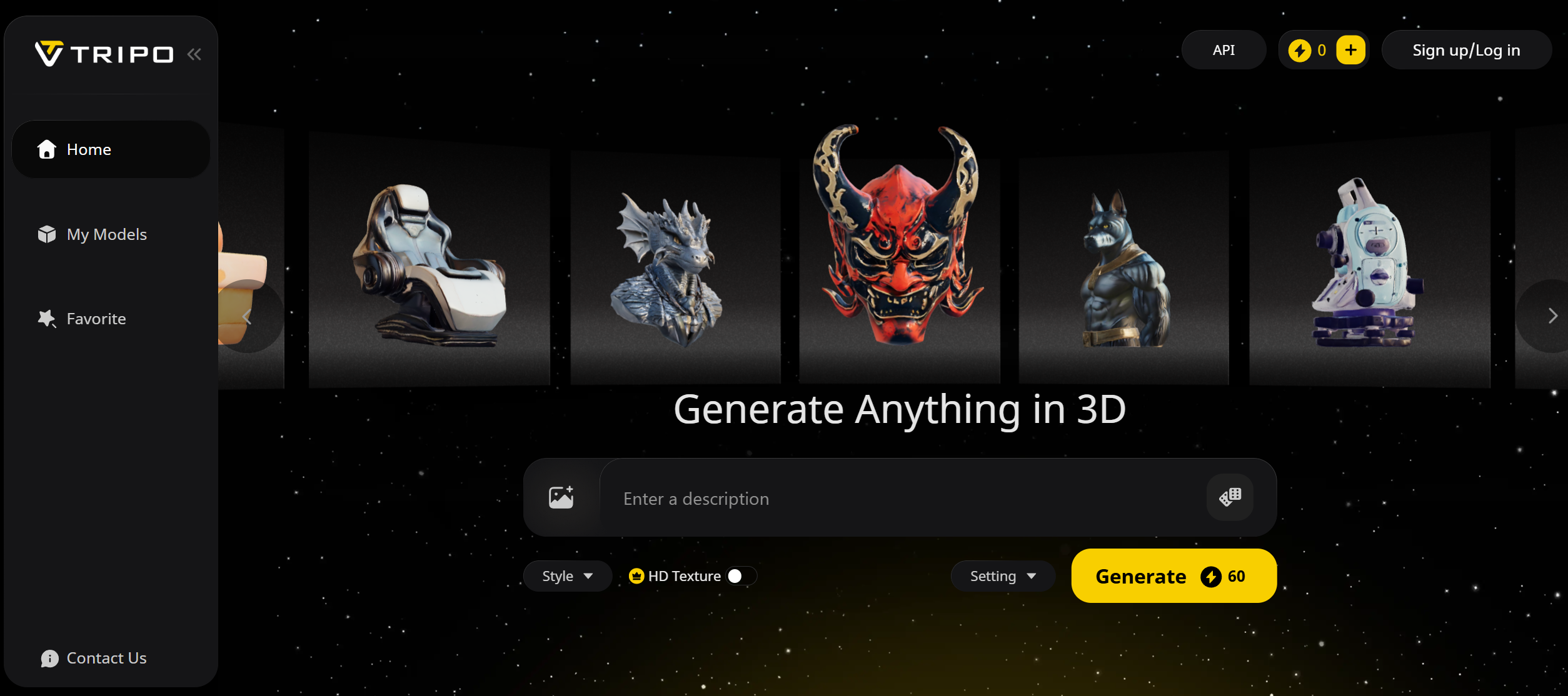 Tripo3D