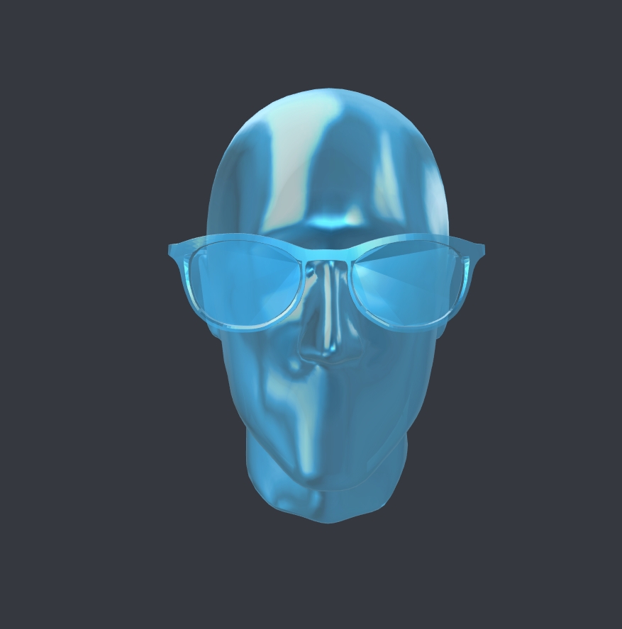 Glow Man Blue