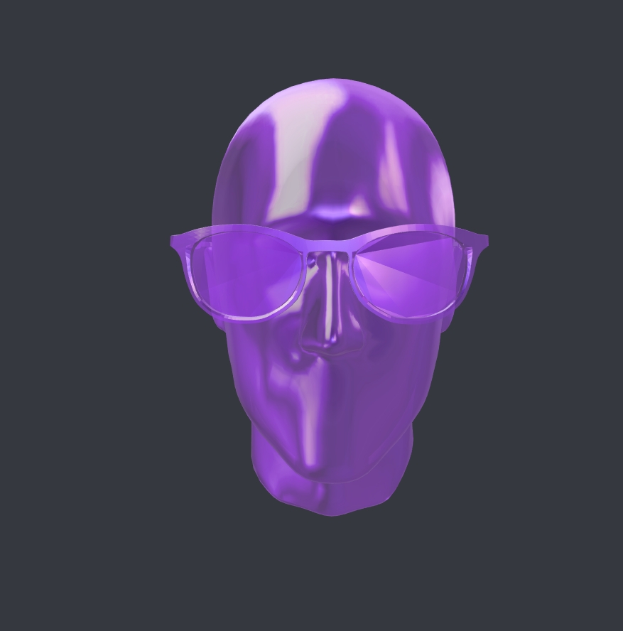Glow Man Purple